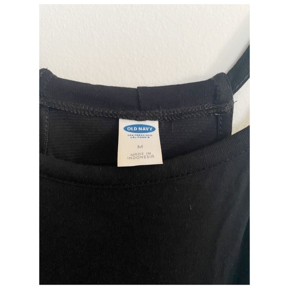 Old Navy Black Halter Maxi Dress | Size M - Picture 4 of 5